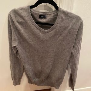 J. Crew V-Neck Gray Men’s Sweater